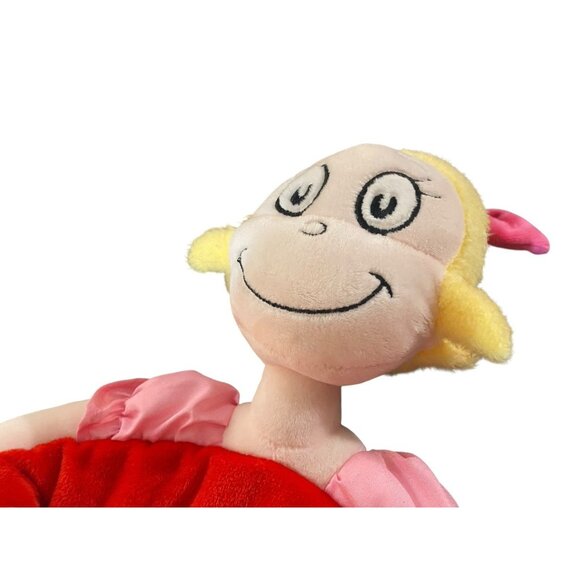 Cindy Lou Who Plush Christmas Stocking By Snowpinions Grinch Collection NWT 18” - Picture 5 of 10